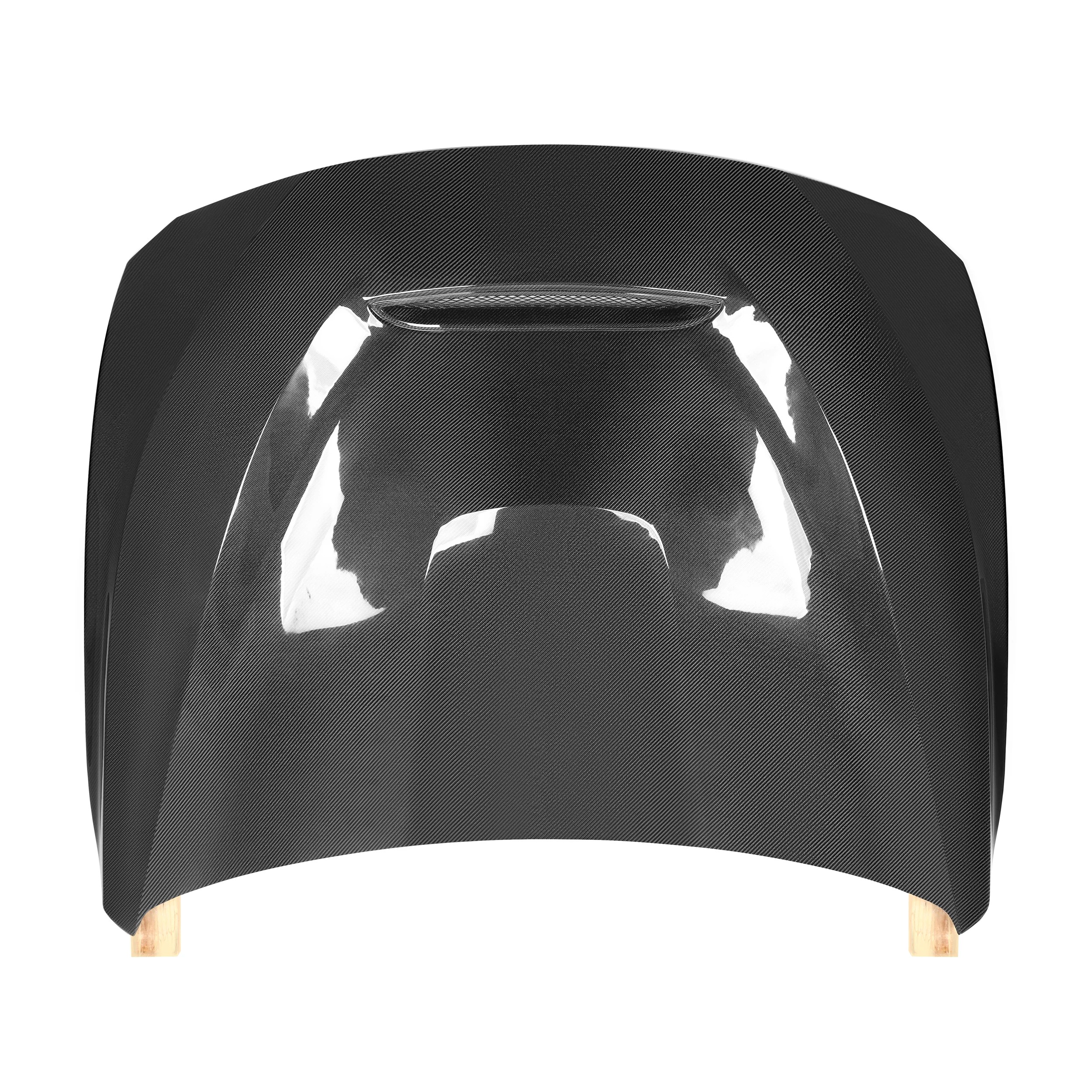 GTS Style Dual Side Carbon Fiber Front Hood Cover for  M3 F80 M4 F82 F83 2013-2019 Car Front Bonnet Hood Cover Replacement